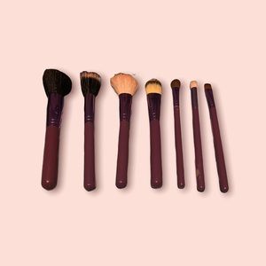 Moda purple professional makeup Brush set.